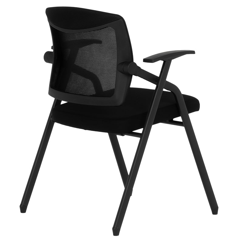 Сгъваем посетителски офис стол Carmen 1708 черен